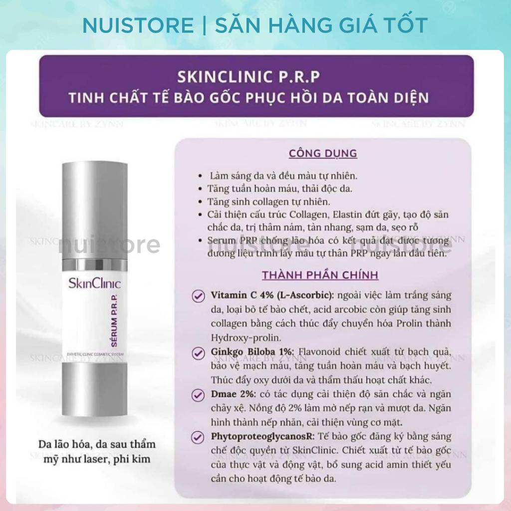 Tinh chất dưỡng da toàn diện serum SC P.R.P 30ml