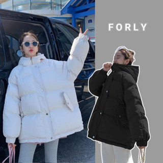 Áo Khoác Phao Nữ Có Mũ FORLYSTUDIO, Áo Khoác Đại Hàn Dày Dặn Lông Vũ, Phong Cách Hàn Quốc Phù Hợp Mọi Lứa Tuổi T059