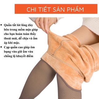 QUẦN TẤT 6S LÓT LÔNG SIÊU ẤM LOẠI CẢ BÀN VỀ ĐÚNG NGÀY MƯA LẠNH GIÁ RÉT