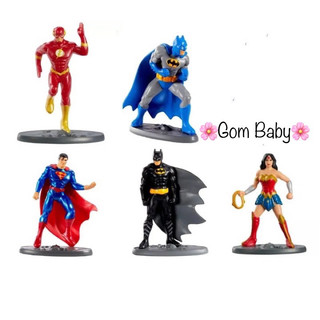 Bộ Đồ Chơi sưu tầm Mô Hình DC Comics - Biệt Đội Siêu Anh Hùng