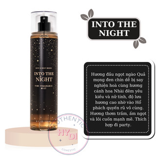 BODY MIST XỊT THƠM INTO THE NIGHT USA