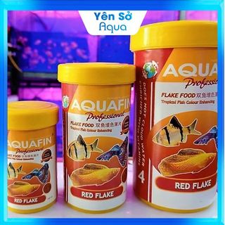 Thức ăn cho cá Aquafin cám cho cá cảnh dạng lá Yên Sở Aqua