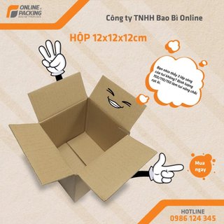 12x12x12 Combo 200 hộp Carton đóng hàng giá rẻ