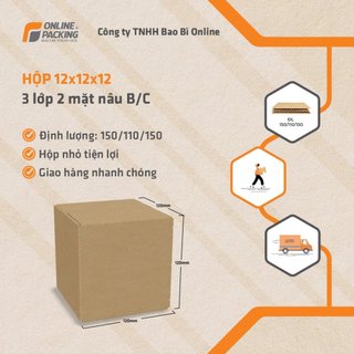 12x12x12 Hộp Carton size nhỏ