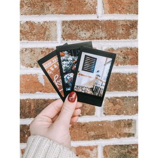 COMBO IN 2 ẢNH INSTAX VIỀN ĐEN