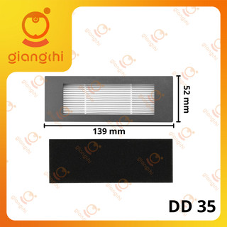 màng lọc Hepa Robot hút bụi Ecovacs Deebot DE35 , DE33 , DE55 , DE53 , DG711 , DG710 DG716 , DT88 , DM65 , DC68