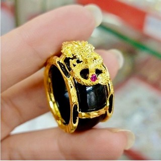 Nhẫn nam rồng mẫu cực chất