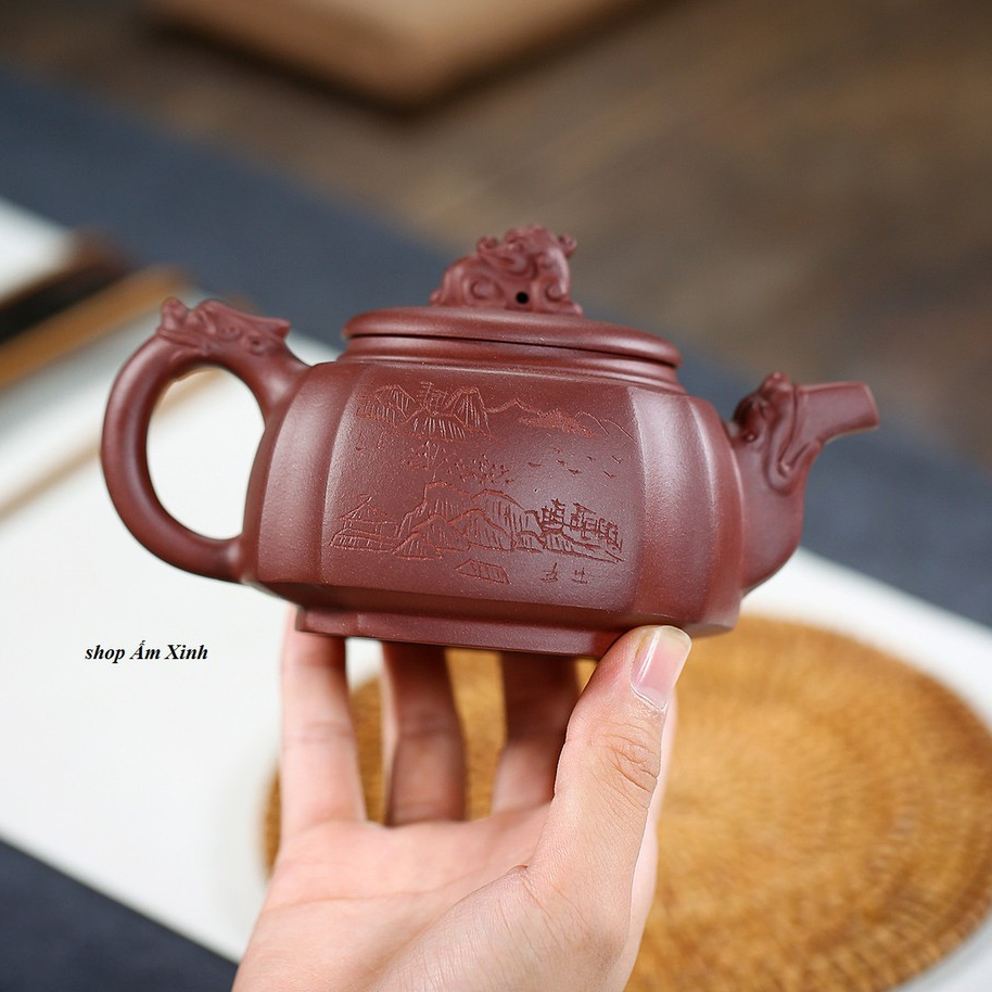 Ấm Tử Sa Nghi Hưng Bát Phương