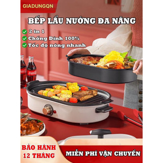  NỒI LẨU ĐA NĂNG 2 TRONG 1 - Bảo Hành 12 tháng 