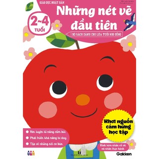 Sách - Những nét vẽ đầu tiên 2~4 tuổi