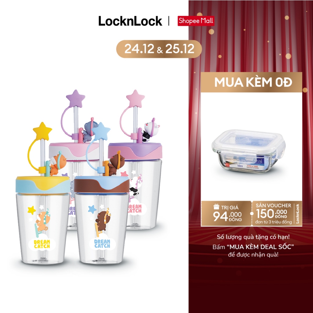 Ly nước nhựa Dream Catcher Lock&Lock Tritan Bottle 520ml - ABF779