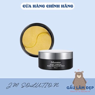 Mặt nạ dưỡng vùng da mắt jm solution màu đen 60 miếng
