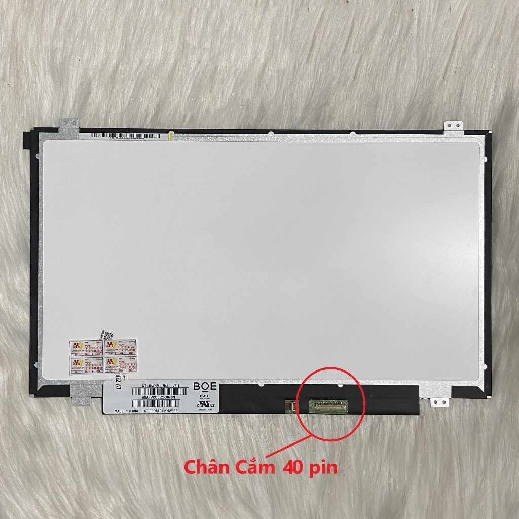 Màn Hình Laptop 14 Inch LED Mỏng - Slim 40 Pin ThayThế Cho Dell HP Lenovo Toshiba LG Asus HÀNG CHẤT LƯỢNG