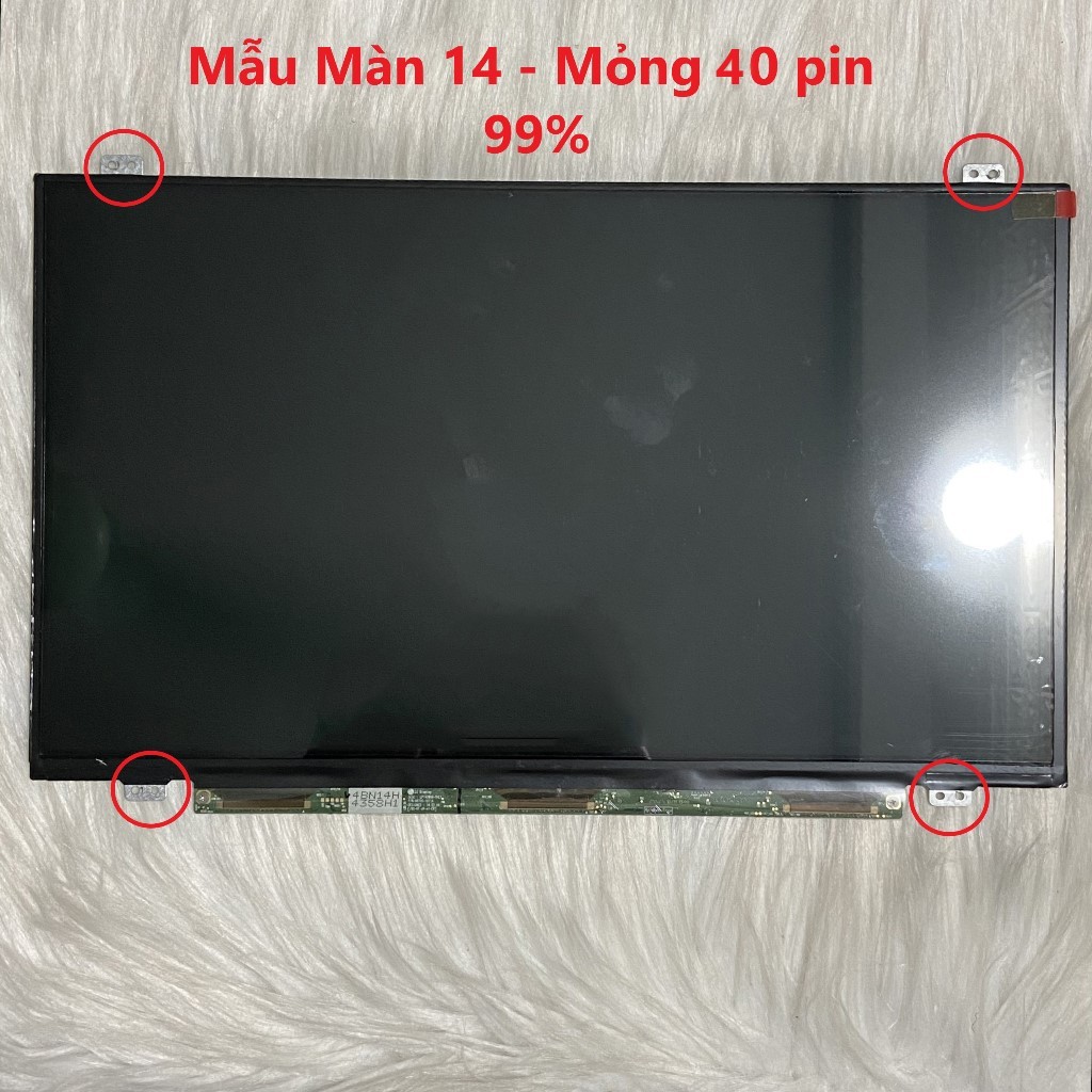 Màn hình Laptop HP Elitebook 8460p, 8460w 14 inch 40 pin mỏng viền to có tai