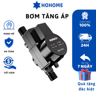 Máy bơm tăng áp mini bình nóng lạnh, vòi sen, vòi rửa... bơm mạnh mẽ, nguồn 24v , chống nước, chống ồn