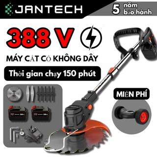 máy cắt cỏ, tỉa cành cầm tay pin 15000mah, động cơ 1800w mạnh mẽ, bảo hành 24 tháng