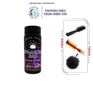 Bột Tạo Phồng Tóc Volcanic Ash Styling Powder 25gr Singapore + Tặng Lược Bán Nguyệt, Lược Texture