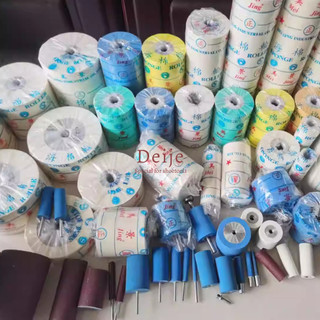 Trục cao su bọc nhám đánh bóng, trục mút, trục lu cốt 25.4mm nhiều kích thước