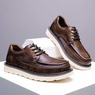  Giày Thể Thao Da Bò Nam Cao Cấp Volo V228 Mẫu Giày Oxford Công Sở Phong Cách Châu Âu Đế Cao Su Khâu Tăng Chiều Cao 5cm 