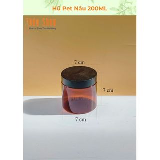 Hũ pet nâu 200gram