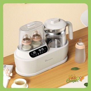 Máy hâm sữa tiệt trùng điện tử 2 bình kèm ấm điện đa năng thế hệ mới bảo hành 12 tháng, lỗi 1 đổi 1 trong 7 ngày.