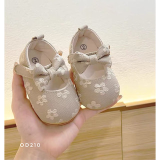 Giày búp bê vải nơ-OD210
