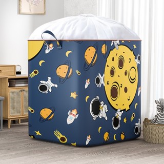 Túi Vải Khung Sắt Dây Rút Đựng Chăn Màn, Quần Áo, Đựng Đồ Đa Năng Chống Thấm Nước