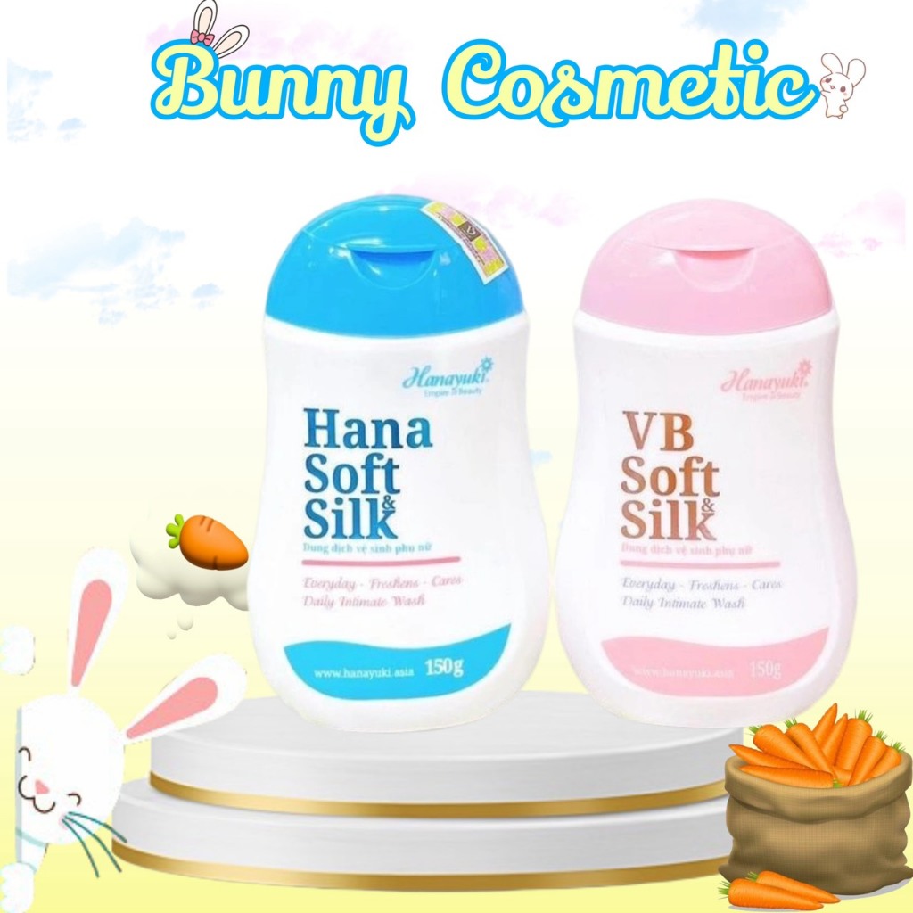  Dung Dịch Vệ Sinh Hanayuki Màu Hồng  Xanh  - BUNNY COSMETICS 