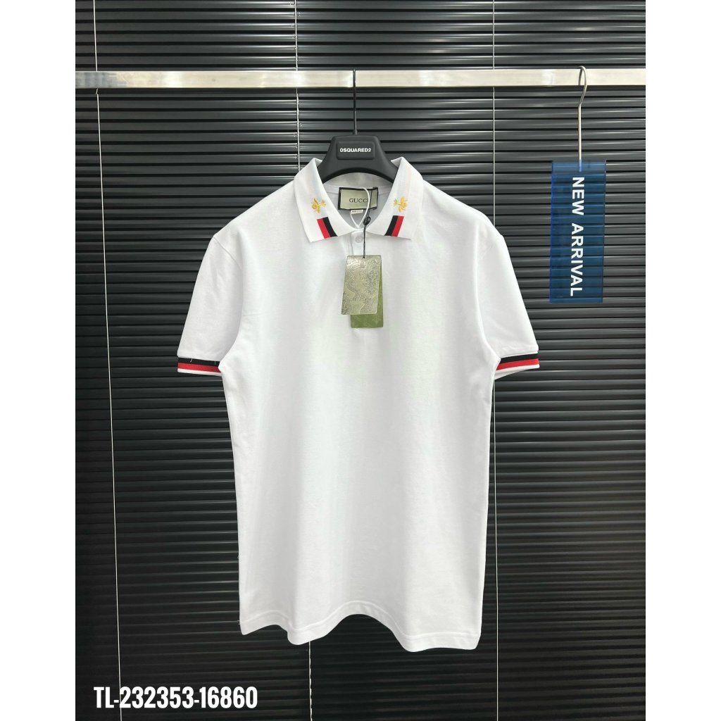 🔥Hot🔥Áo polo GC thêu cổ thiết kế hot trend Nam nữ New 2024