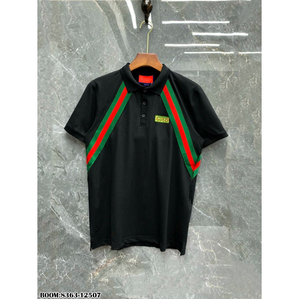 🔥HOT🔥Áo polo GC thêu vạch đỏ xanh thiết kế hot trend New 2024