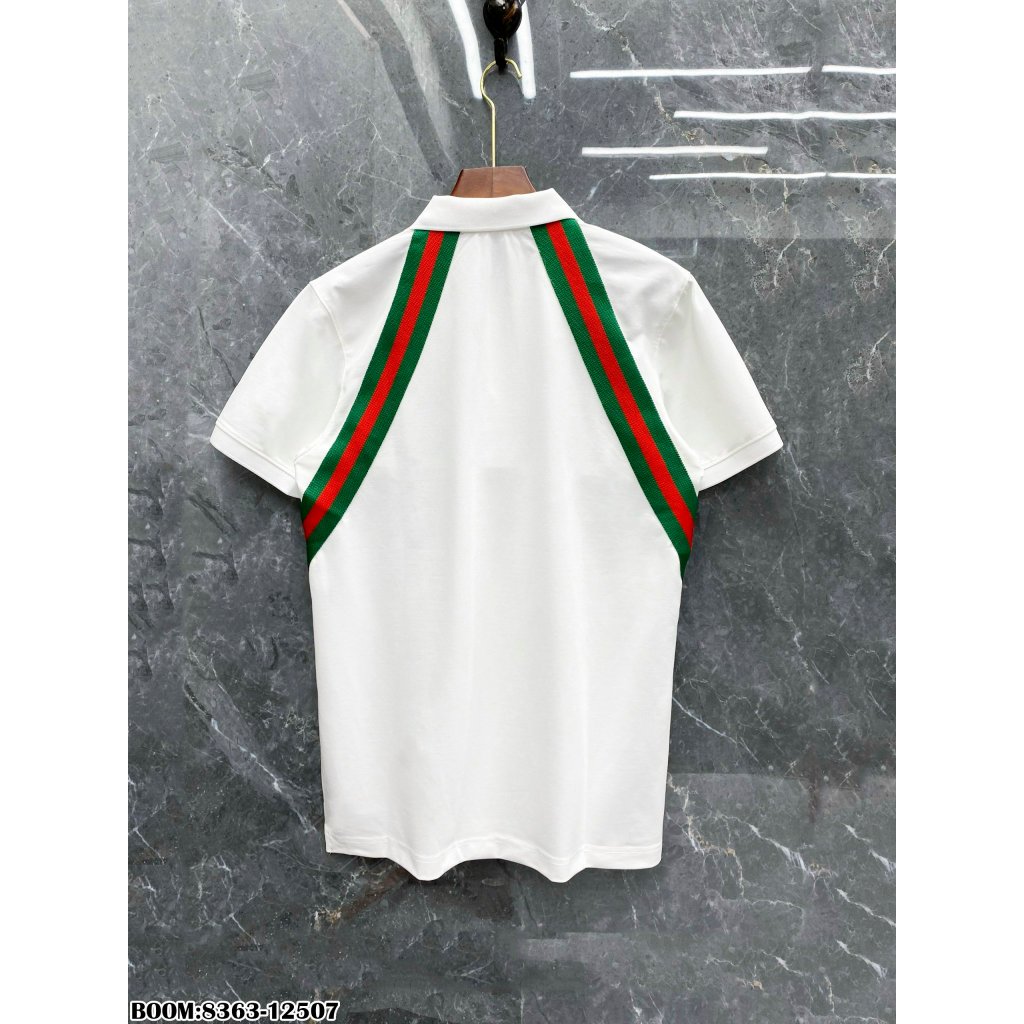 🔥HOT🔥Áo polo GC thêu vạch đỏ xanh thiết kế hot trend New 2024