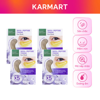 Combo 4 Mặt Nạ Săn Chắc Da Mắt Baby Bright 5HYA & PEPTIDE FIRMING Eye Mask 5g