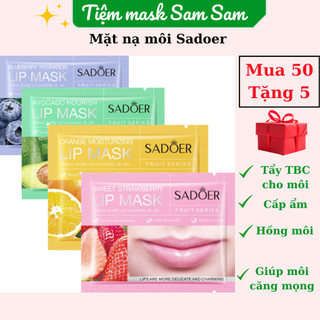 Mặt nạ dưỡng hồng môi, thâm môi SADOER