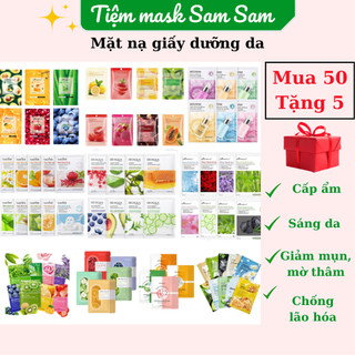 Mặt nạ dưỡng da, mặt nạ dưỡng trắng da, cấp ẩm mờ thâm, mask giấy dưỡng da