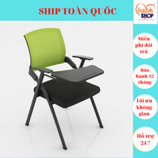 GHẾ VĂN PHÒNG LIỀN BÀN GẤP GỌN, GHẾ ĐÀO TẠO TRAINING ĐA NĂNG CAO CẤP.
