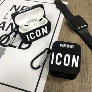 Case Icon dsquared2 Vỏ Bao Airpod Airpods Đựng Tai Nghe Không Dây 1 2 3 Pro 1 Pro 2