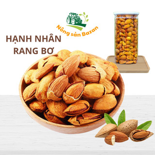 Hạnh nhân rang bơ Hạnh nhân Hạt hạnh nhân rang bơ thơm ngon giòn đậm vị, Hạt dinh dưỡng ăn kiêng, đồ ăn vặt