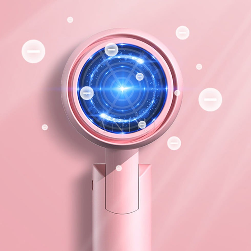 Máy Sấy Tóc Gấp Gọn Mini - Máy Sấy Tóc Tạo Kiểu Công Suất 2200W Chuẩn Salon Sấy Khô Siêu Nhanh