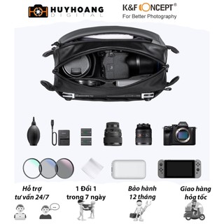 Túi đeo chéo máy ảnh K&F Concept 10l - KF13.157 - Hàng chính hãng