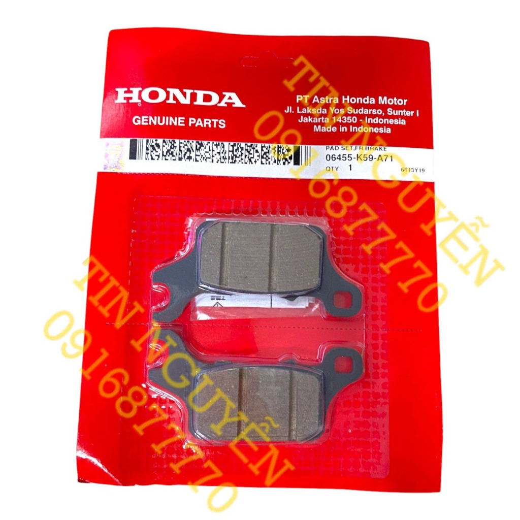 Bố thắng trước sau Vario Click đời 2018 đến nay hàng chính hãng