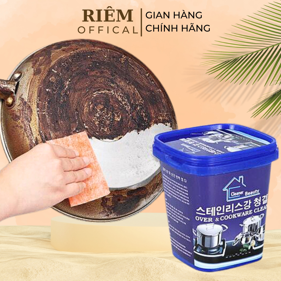 Bột Tẩy Xoong Nồi, chảo, sàn nhà tắm, bếp Nhập khẩu RIEM