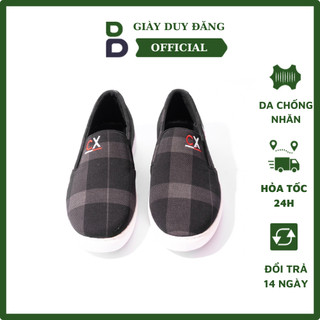 Giày lười vải nam thoáng khí, giày hè cho nam mẫu đẹp đế êm chống trơn GV3