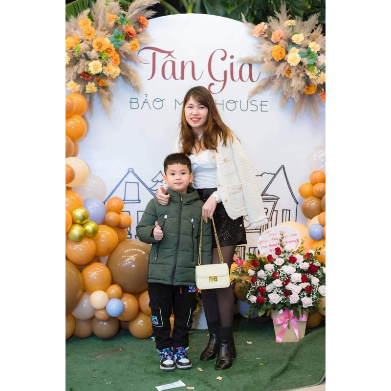 (3/4 4/5y ~20kg) Áo Phao C&A lót nỉ xuất dư cho bé trai