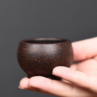 Chén Tử Sa Nghi Hưng 50 ml (Hắc Kim Sa)