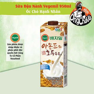 Sữa hạt óc chó hạnh nhân vegemil 950ml
