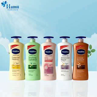 Sữa Dưỡng Thể Vaseline Body Lotion 725ml Mỹ - giúp dưỡng ẩm chuyên sâu cho làn da sạch khỏe, mịn màng