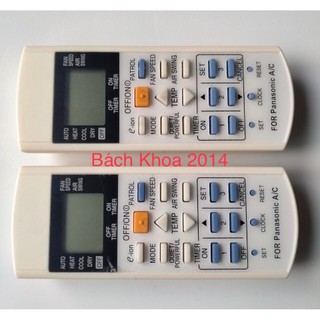 Điều khiển điều hoà panasonic 2 chiều [SIÊU RẺ] E ION