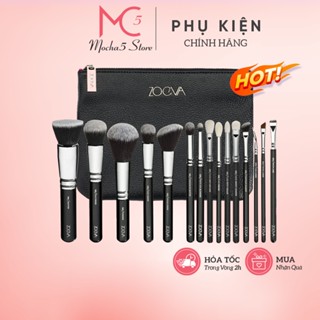 Bộ cọ trang điểm make up chuyên nghiệp ZOCVA Complete Brush Set 15 Cây