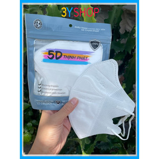   Khẩu Trang 5D Thịnh Phát, Chống Nắng, Chống Bụi,Chống Tia UV, Hàng Chính Hàng Công Ty