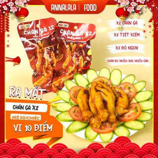 Chân gà đôi x2 vị cay, chuẩn vị thơm ngon